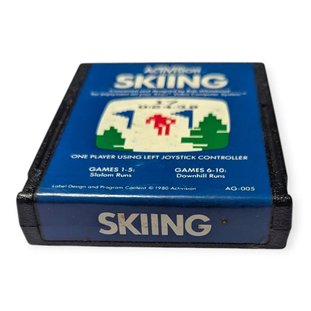 Activision Skiing Atari‎ 2600 Video Game CIB Complete Box Manual 1980 Vintage